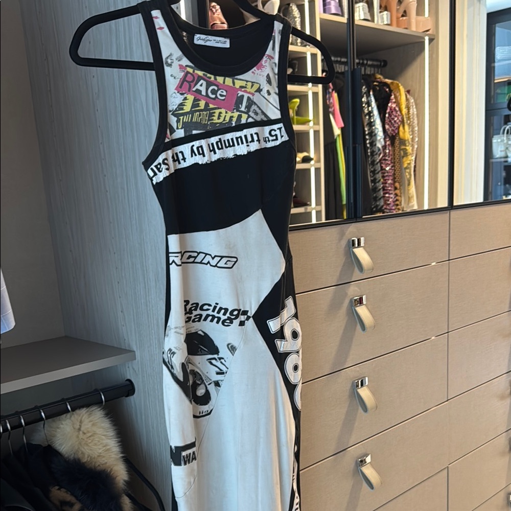 Graphic Print Women's Dress